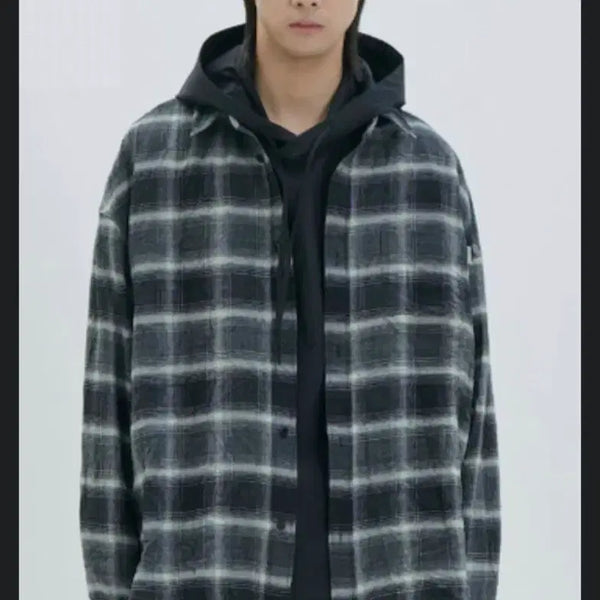 [BUNJANG] JUUN.J 25SS Wrinkle Check Shirt / 준지 링클 체크셔츠 25ss