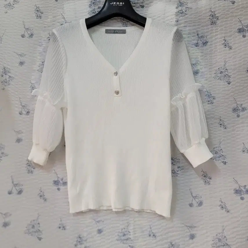 [BUNJANG] Knit Blouse / 니트블라우스