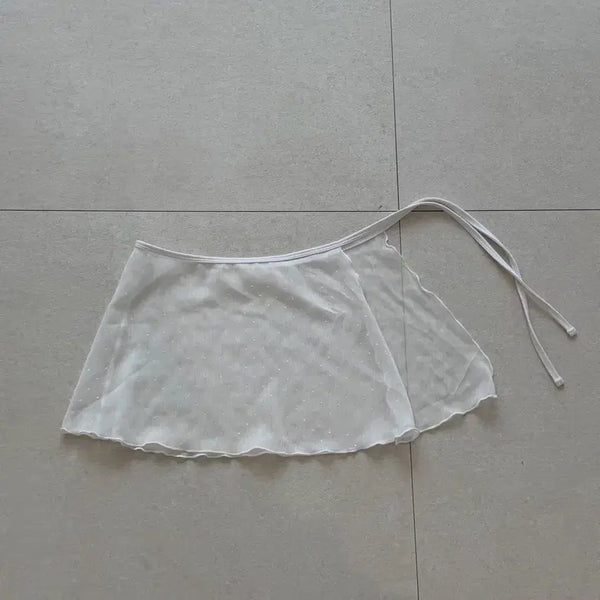 [BUNJANG] Ballet Cover-up Skirt / 발레커버업 폴웨어 커버업 폴웨어치마