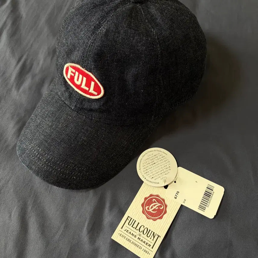 [BUNJANG] Fullcount 6770 Indigo Blue Denim Cap / 풀카운트 6770 Indigo Blue denim Cap