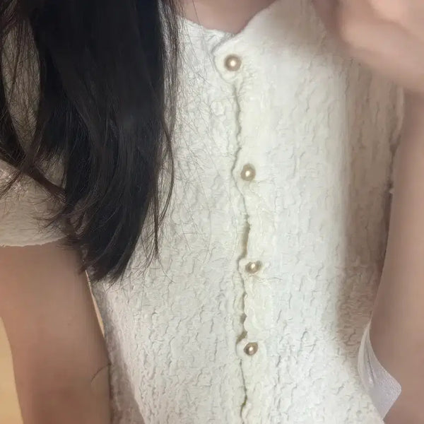 [BUNJANG] Anett Shirring Sleeve Blouse / 아노에틱 셔링 슬리브 블라우스