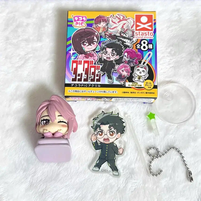[BUNJANG] Dandadan Gacha Ichiban Kuji Nemutan Figure Okaltion Acrylic Stand Bundle Set / 단다단 가챠 일괄 아이라 오네무탄 피규어 오카룽 아크릴 스탠드