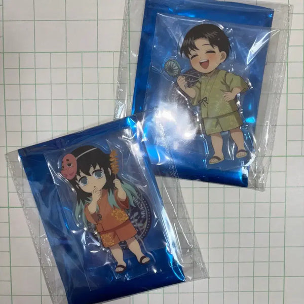 [BUNJANG] Demon Slayer Muichiro & Murata Fireworks Acrylic Stand / (미개봉/일괄) 귀멸의 칼날 무이치로&무라타 불꽃놀이 아크릴