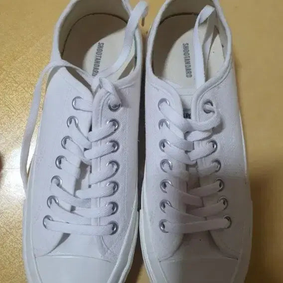 [BUNJANG] Shoopen White Canvas Shoes 240mm / SHOOPEN 흰색 캔버스화 240
