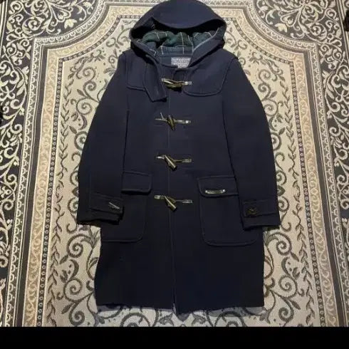 [BUNJANG] Polo Ralph Lauren Duffle Coat Navy / 폴로 랄프로렌 더플 코트 네이비