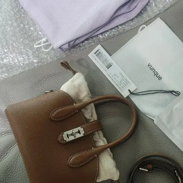 [BUNJANG] Boonk Hermit Cross Bag Camel Small VQB51CO1731 / 분크 토크 헐밋 크로스 카멜 스몰사이즈  VQB51CO1731