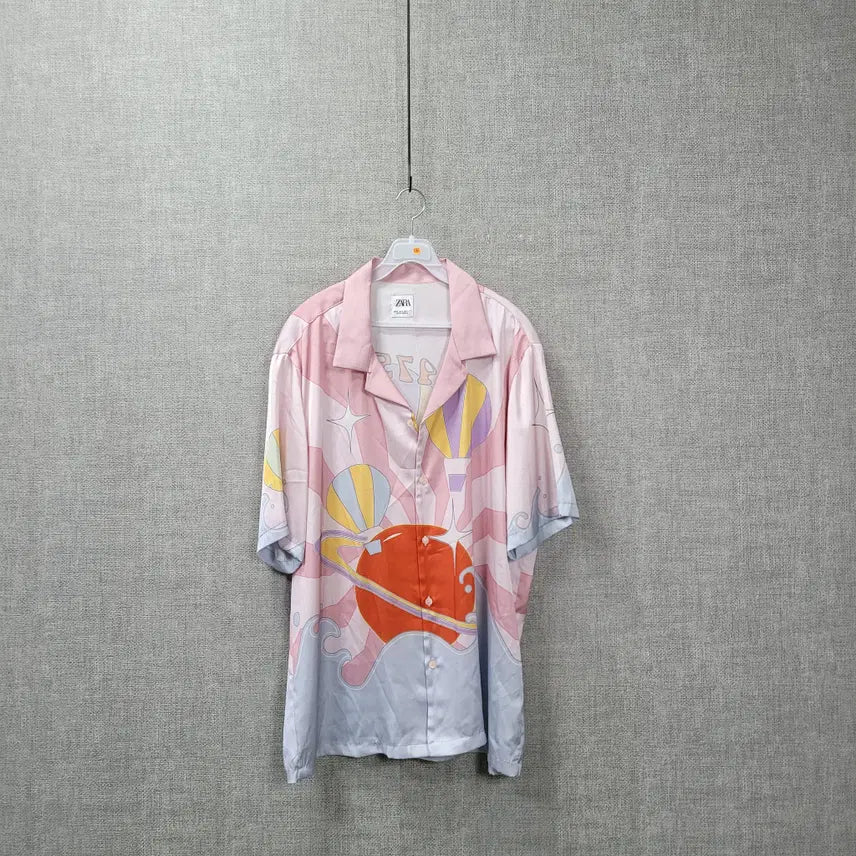 [BUNJANG] Zara Printed Shirt (Size 105) / ㅈ186 자라 프린팅 셔츠 105