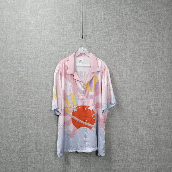 [BUNJANG] Zara Printed Shirt (Size 105) / ㅈ186 자라 프린팅 셔츠 105
