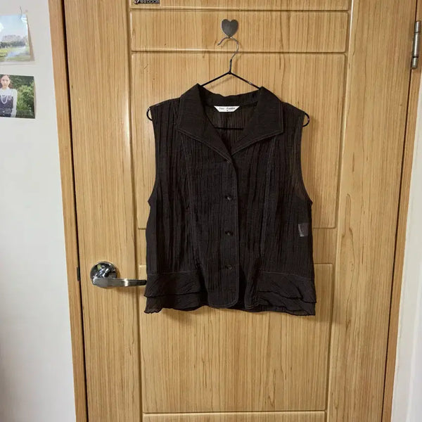 [BUNJANG] Women's Blouse with Pleated Detail / Sale 102