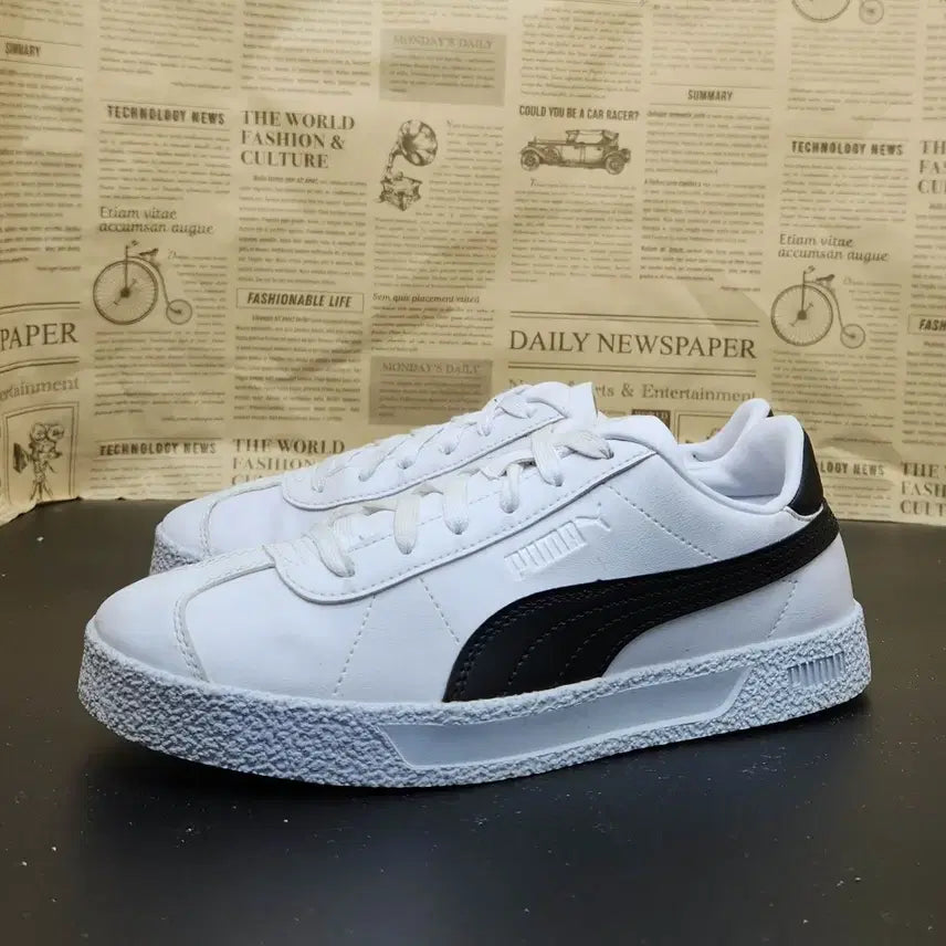 [BUNJANG] Puma Club 5V5 Sneakers 240 / 푸마 클럽 5V5 운동화 240
