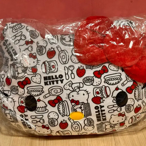 [BUNJANG] Sanrio Hello Kitty Face Cushion (Japanese Authentic) / 아베일 키티 일본정품 얼굴 쿠션
