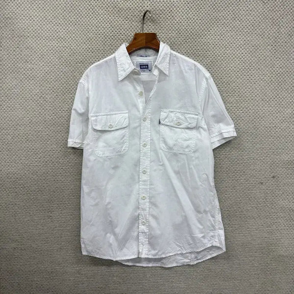 [BUNJANG] Edwin Short Sleeve Shirt M / 에드윈 반팔 셔츠 M D02873