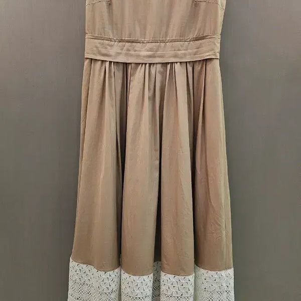 [BUNJANG] N21 Lace Trim Maxi Dress / N 21 넘버21 레이스 배색 맥시 원피스 44~55