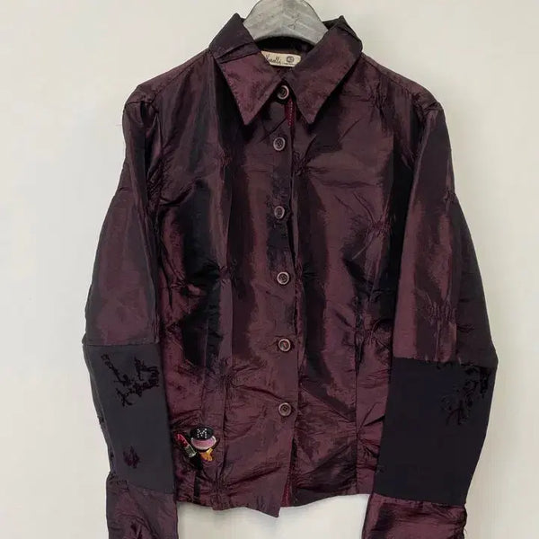 [BUNJANG] VASSALLI Vintage Made in Italy Shirring Detail Shirt Jacket / 빈티지 VASSALLI made in italy 셔링 디테일 셔츠 자켓