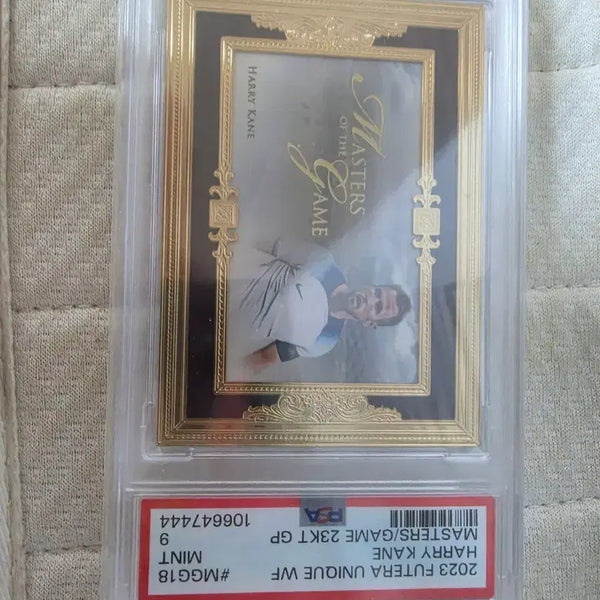 [BUNJANG] Futera Unique WF Harry Kane Gold Frame PSA 9 Graded Soccer Card / 축구카드 케인 골드프레임 psa9등급