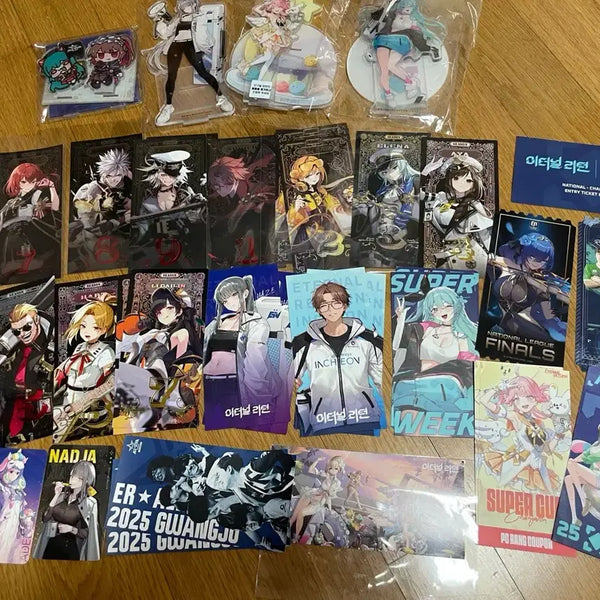 [BUNJANG] Eternal Return Official Ticket & Acrylic Stand / 이터널 리턴 공식 티켓 및 아크릴 스탠드
