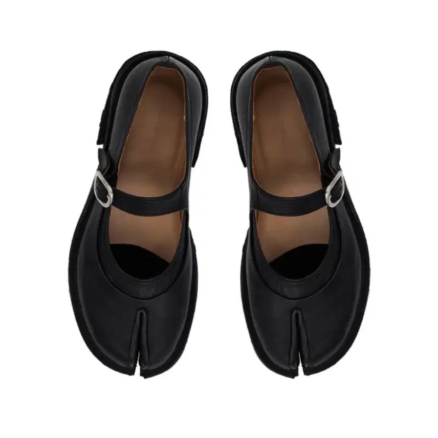 [BUNJANG] Negative Three Tabi Mary Jane Shoes Black / 네거티브쓰리 타비 메리제인 블랙