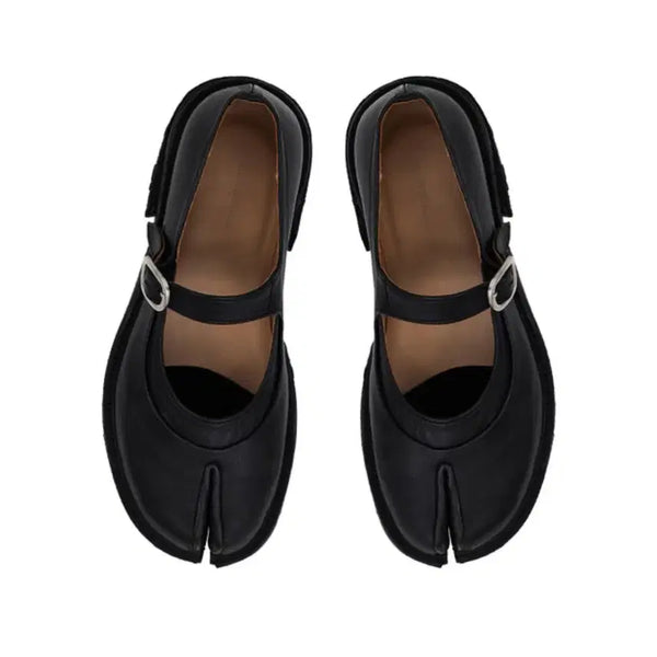 [BUNJANG] Negative Three Tabi Mary Jane Shoes Black / 네거티브쓰리 타비 메리제인 블랙