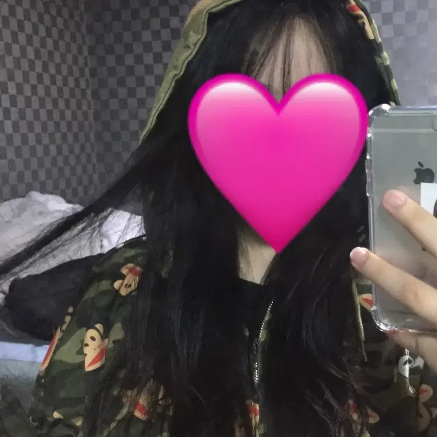 [BUNJANG] Polly frank Collaboration Hoodie Zip-up / 폴프랭크 후드집업