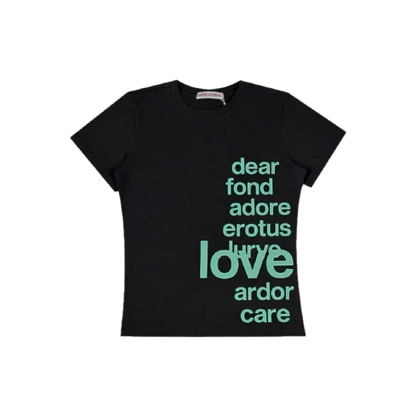 [BUNJANG] OFS OFS Lettering T-Shirt, Black / 오피쉬 오피쉬 반팔 에이나 반팔 오피쉬 LETTERING T- SHIRT, BLACK