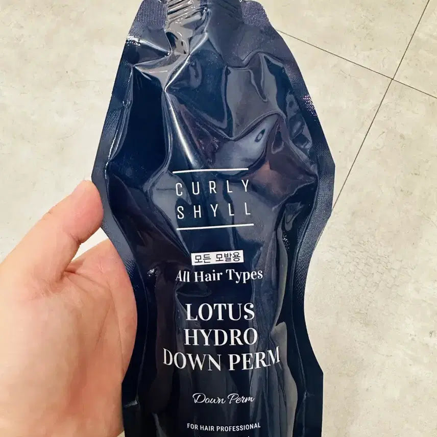 [BUNJANG] Curiel Lotus Hydro Down Perm 400ml / 커리쉴 로터스 하이드로 다운펌 400ml