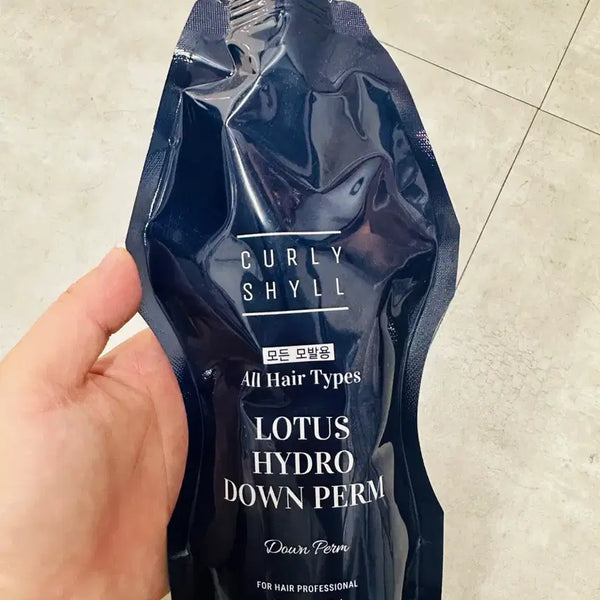 [BUNJANG] Curiel Lotus Hydro Down Perm 400ml / 커리쉴 로터스 하이드로 다운펌 400ml
