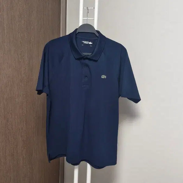 [BUNJANG] Lacoste Ultra Dry Short Sleeve Polo Shirt Navy XL / 라코스테(XL/국내105~110)  반팔 카라티 네이비 울트라드라이