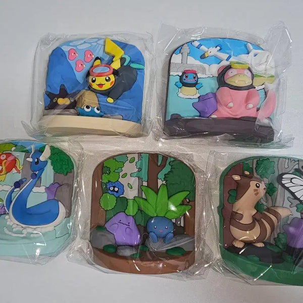 [BUNJANG] Pokemon Jeju Edition Magnet Set (5 Types, Bundle) / 포켓몬 제주에디션 마그넷 5종 일괄판매