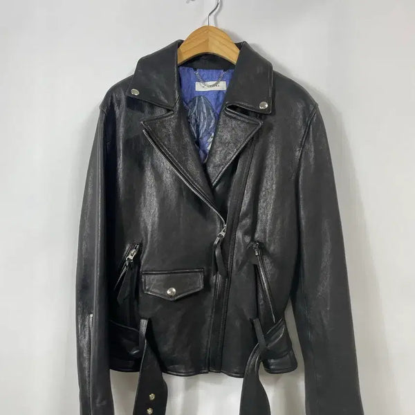 [BUNJANG] It's March Leather Jacket 90 / 잇미샤 가죽 자켓 90