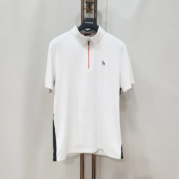 [BUNJANG] Hazzys Golf Men's Short Sleeve Performance Polo T-Shirt / (kk70179)헤지스골프 남성 반팔 기능성 티셔츠 105