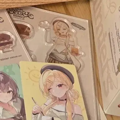 [BUNJANG] Isegye Idol Jingburger Our Bakery Collaboration Acrylic Standee / 이세계아이돌 징버거 아우어 베이커리 콜라보 아크릴스탠드