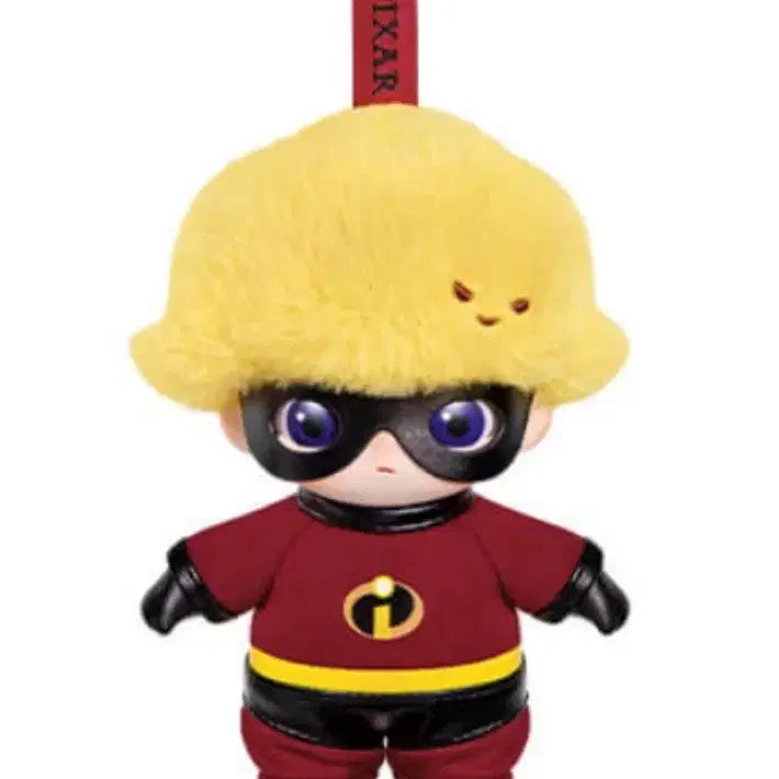 [BUNJANG] Pop Mart Dimoo World x Pixar Series Dash Parr Plush Keychain / 팝마트 디무 월드 픽사 시리즈 인형키링 대쉬 파
