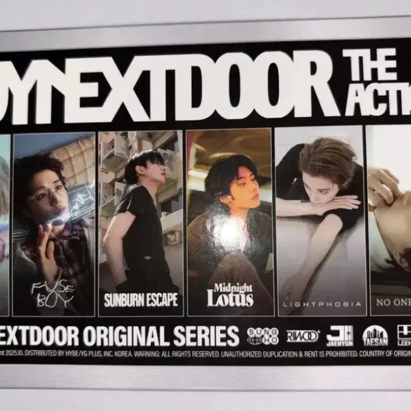 [BUNJANG] BOYNEXTDOOR THE ACTION Album Leehan / 보이넥스트도어 'THE ACTION' 앨범 이한