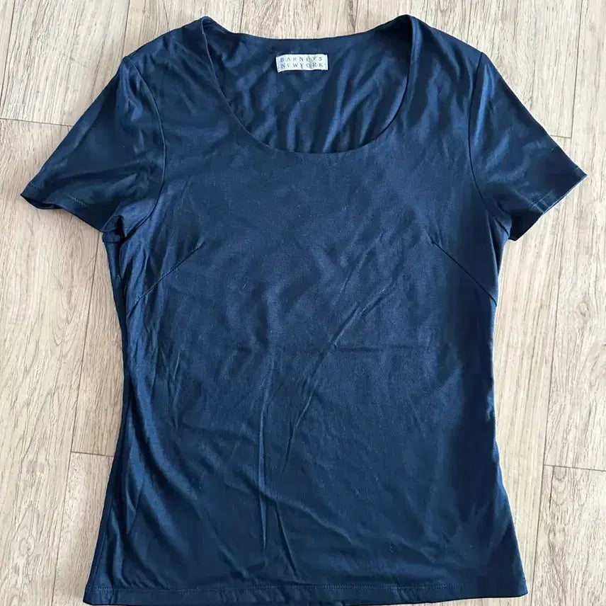 [BUNJANG] Barneys New York Cotton Short Sleeve Knit Navy / 바니스뉴욕 면 반팔니트 네이비