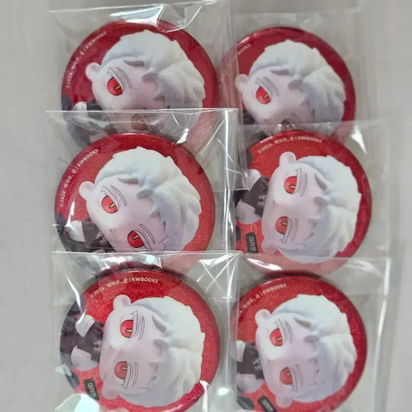 [BUNJANG] Ghost Story Commute Lee Ja Heon SD Can Badge Bundle Set / 괴담출근 이자헌 SD 캔뱃지 일괄 판매합니다