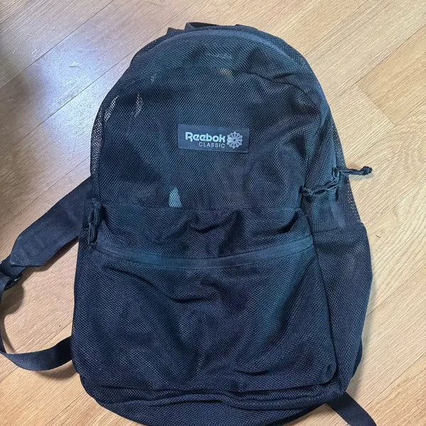 [BUNJANG] Reebok Mesh Backpack / 리복 메쉬 백팩
