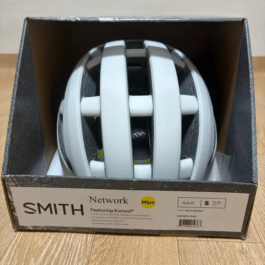[BUNJANG] Smith Network Bike Helmet White S / 스미스 네트워크 자전거 헬멧 화이트 S