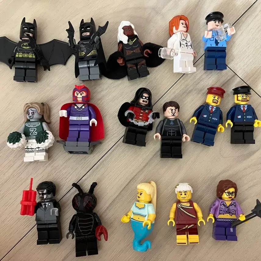 [BUNJANG] LEGO Train and Minifigure Bundle / 레고 기차 + 미피 일괄