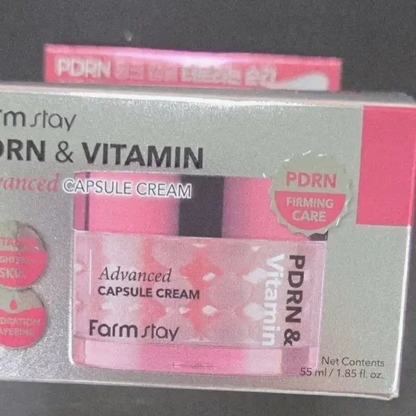 [BUNJANG] Farm Stay PDRN & Vitamin Capsule Cream 55ml / Farm stay PDRN & 비타민 캡슐 크림 55ml