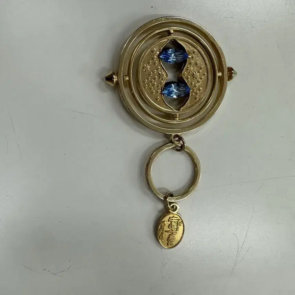 [BUNJANG] Harry Potter Time Turner Swarovski Crystal Custom Rotating Keychain / 해리포터 워너브라더스 타임터너 스와로브스키 크리스탈 커스텀 회전 키링 판매합니다