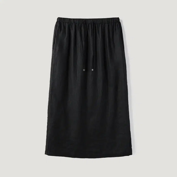 [BUNJANG] Acove Linen Banding Long Skirt / 아코브 Linen Banding Long Skirt