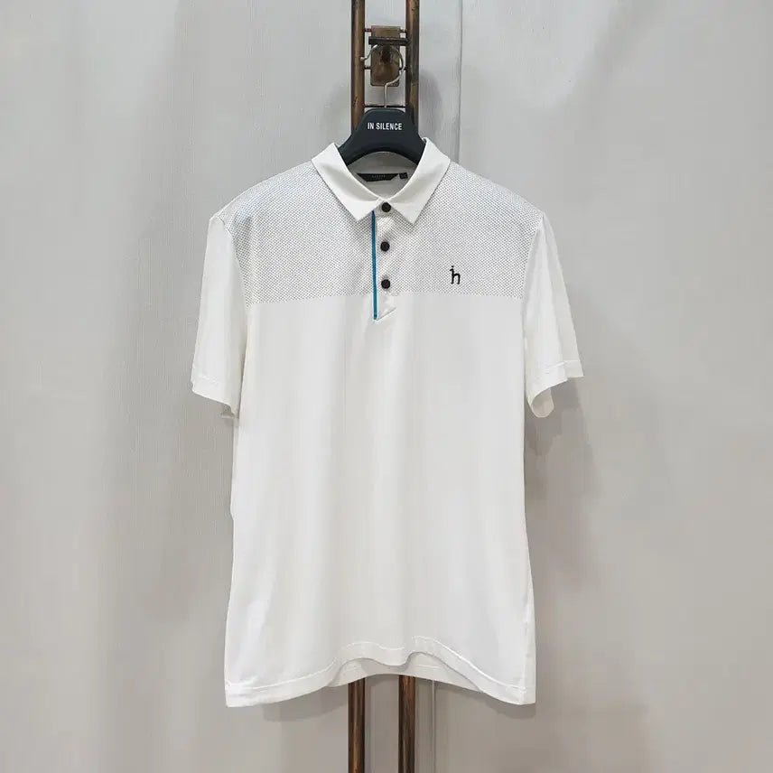 [BUNJANG] Hazzys Men's Short Sleeve Polo T-Shirt Size 105 / (kk70180)헤지스골프 남성 반팔 카라 티셔츠 105