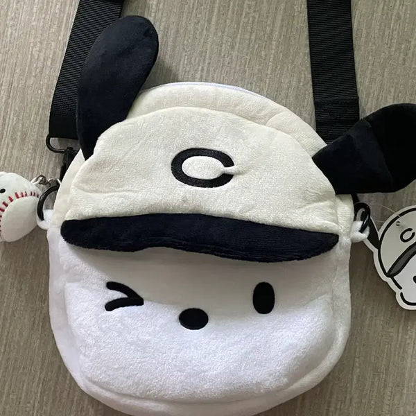 [BUNJANG] SSG Landers Pochacco Mini Crossbody Bag / ssg 랜더스 포차코 미니 크로스백