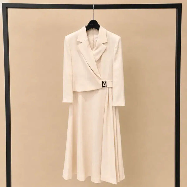 [BUNJANG] MICHAA Dress Suit Ivory, Pink, Navy / 미샤 원피스 정장 아이보리,핑크,네이비