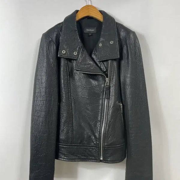 [BUNJANG] Mckage Leather Rider Jacket / 맥케이지 라이더 가죽 자켓 95