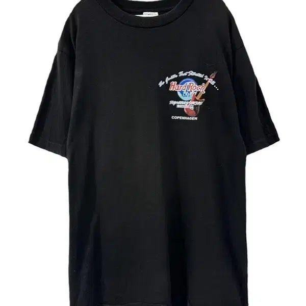 [BUNJANG] HARD ROCK CAFE Vintage Sun Graphic T-Shirt / [M] HARD ROCK CAFE 빈티지 썬그래픽 반팔티