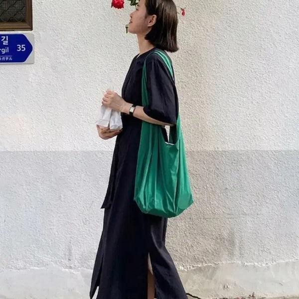 [BUNJANG] August V-Neck Long Dress / 어그스트(구 그루밍노트) 제작 브이넥원피스