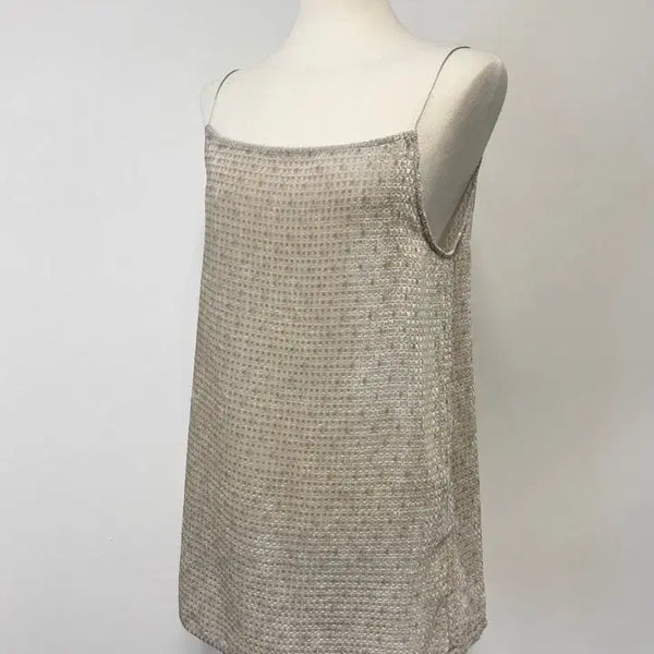 [BUNJANG] Vintage Stunning Velour Sleeveless Top / 빈티지 STUNNING 벨루어 패턴 슬리브리스