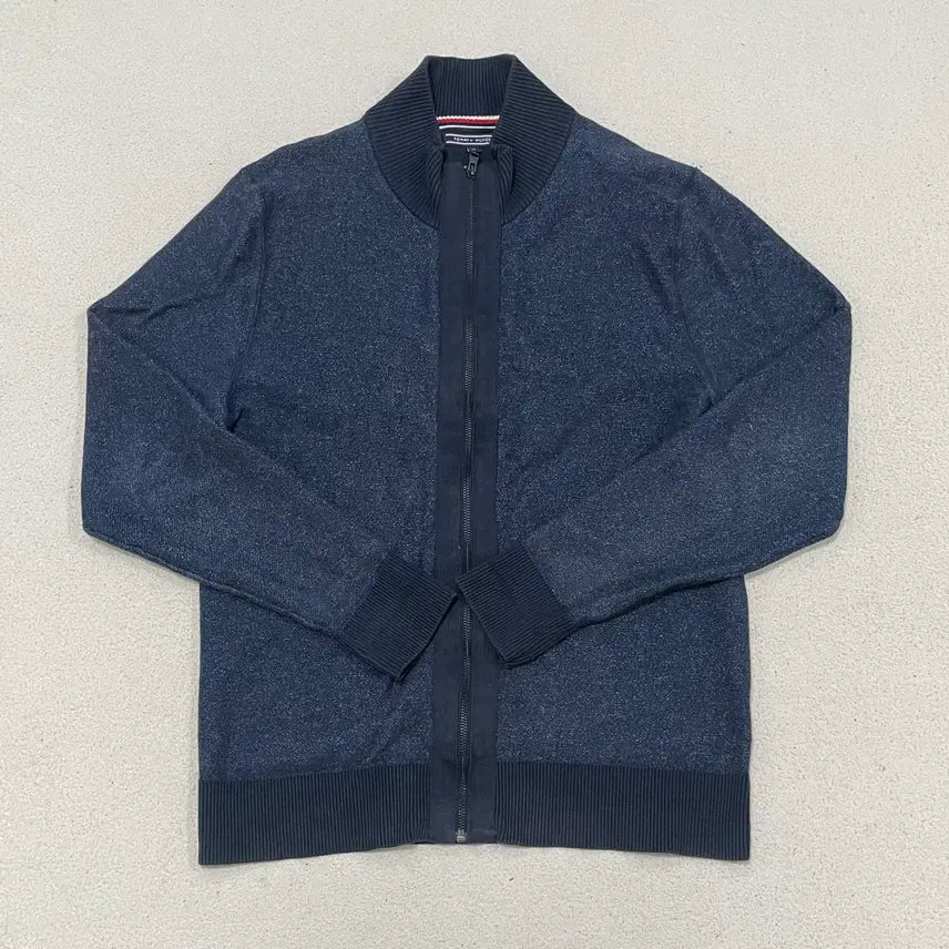 [BUNJANG] Tommy Hilfiger Melange Knit Full Zip-Up Sweater / M 타미힐피거 보카시 니트 집업 0721