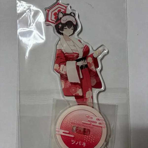 [BUNJANG] Blue Archive Official Onsen Yukata Collaboration Tsubaki Acrylic Stand / [미개봉] 블루아카이브 공식 온천 유카타 콜라보 츠바키 아크릴스탠드